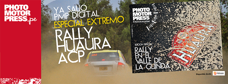 PHOTOMOTORPRESS's tweet photo. YA SALIÓ PMP 6: ESPECIAL RALLY HUAURA ACP #RallyHuaura #SomosACP
Link:http://t.co/xlQEZ7cF96 http://t.co/QaENmeJO2n