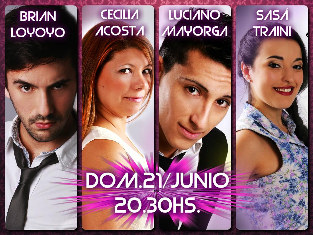 _FMProducciones's tweet photo. Sáb20 yDom21/Junio-20.30hs @TeatroMarechal Recitales Algo por el Estilo @NatiMouras @EzequielFernanz @AxelOficial http://t.co/i2zRXShiGC