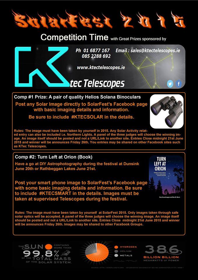 KtecTelescopes's tweet photo. Checkout our competition, being run for Solarfest. Details on the Solarfest Facebook Page https://t.co/xQd1Oy3fhn http://t.co/4QK8R0wjTR