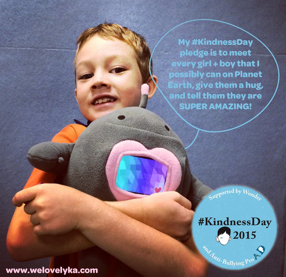 My pledge on #KindnessDay. Be-bleep, bleep yay!