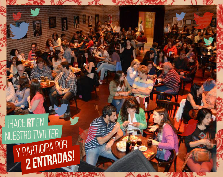 desdeelsillon_'s tweet photo. Super Concurso solo por HOY, Hacé RT en nuestro Twitter y ganate 2 entradas!!!! A las 20 hs se anuncia el ganador. http://t.co/DMC9cGtTiS