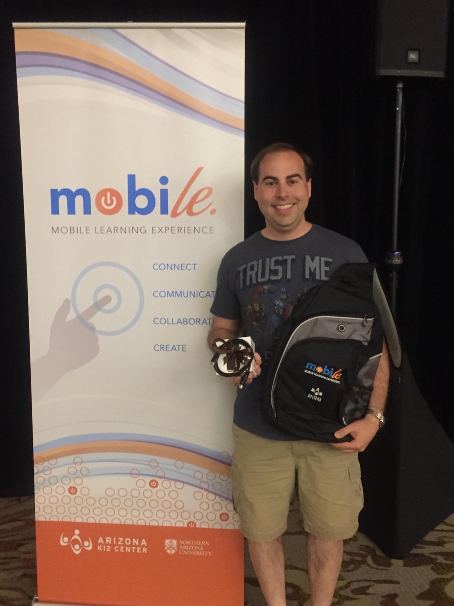 mobile2015's tweet photo. Good morning #Mobile2015! Be sure to congratulate @Ryan7Read for winning the Apple TV yesterday. http://t.co/fvZ9DvRi7O
