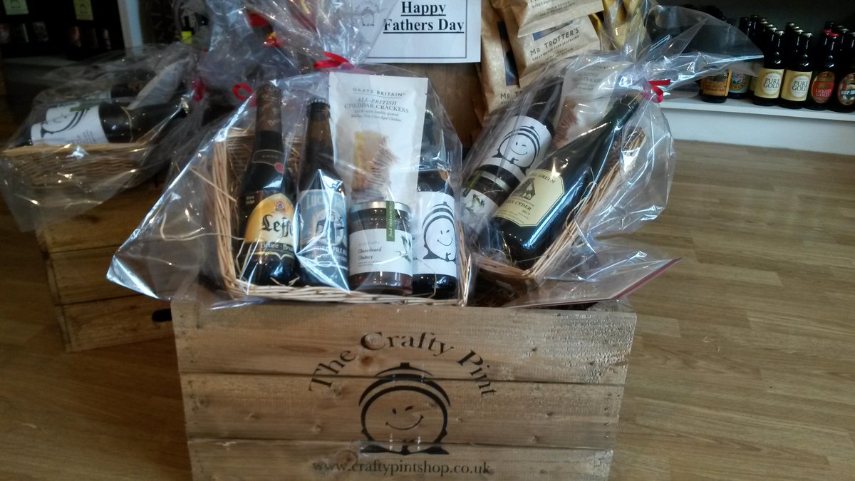 Great idea! RT <a href="/craftypintshop/">The Crafty Pint Shop</a>: That's it!! Get him a <a href="/craftypintshop/">The Crafty Pint Shop</a> hamper!! #gifts #ales #cider #FathersDay