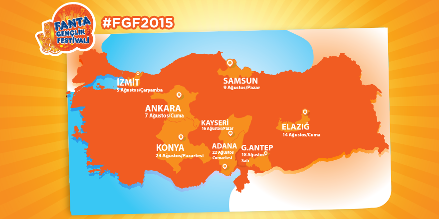 Etli ekmeği ile ünlü bu şehrimiz Konya'ydı. Bakalım #FGF2015 coşkusu Konya'da nasıl yaşanacak?