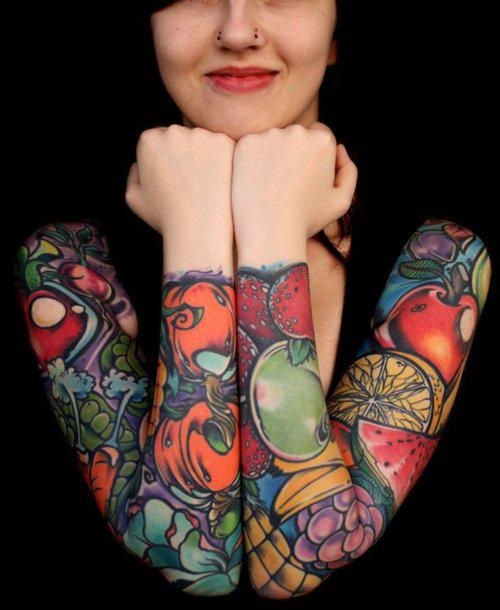 InkedLocal's tweet photo. #AwesomeTattoos #Tattoo #Ink #InkedLocal #colourtattoo #sleeve http://t.co/mnitrAXsPa