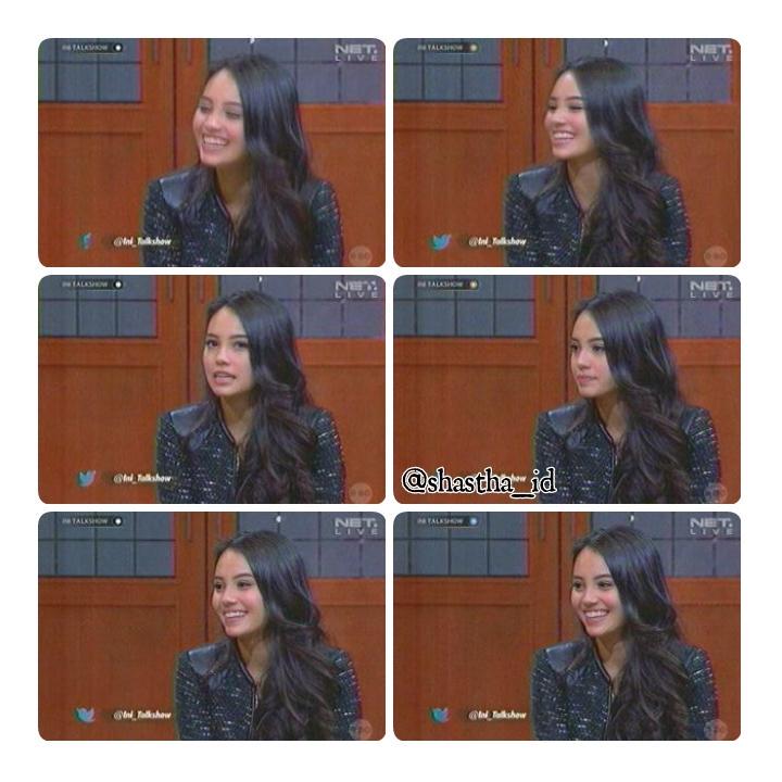 deeniehariyanti's tweet image. Senyummu menawan @anggika21 #IlikeU #IniTalkshowNET