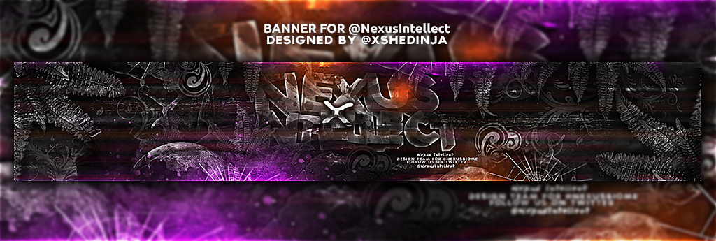 xshedinja's tweet photo. Banner for @NexusIntellect @NexusBiome
HD : http://t.co/69Q2iNm6uS
RT's &amp; Fav's! @wo1fs @NexusAuray @NexusStys http://t.co/Gj2rmynVt5