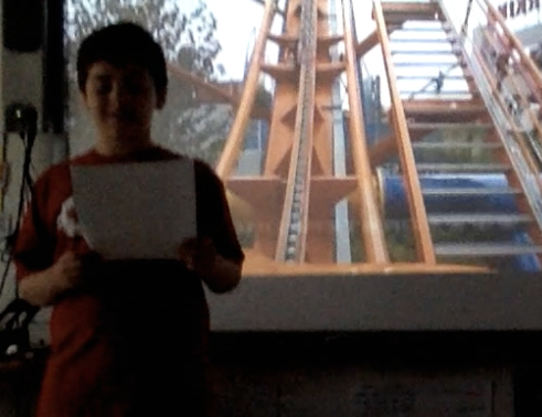 iamnoadaniel's tweet image. A wild roller coaster ride described viscerally as the video enhances the experience and he overcomes his fears #MST3