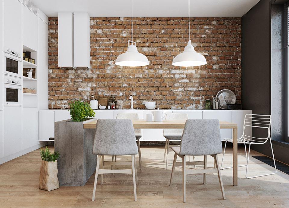 LakariHome's tweet photo. Los ladrillos pueden darle a tus espacios una apariencia más relajada e informal ¿Los usarías en tu hogar? #Tips http://t.co/WGGQpO3MYq