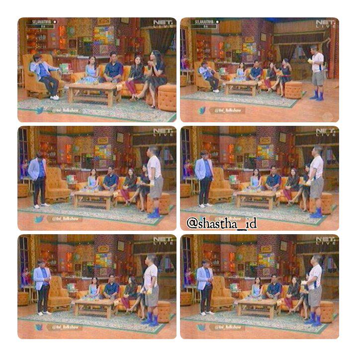 jordy__12's tweet image. &quot;@shastha_id: Yaa Selesai dech , pdhal msih mau liat kamuh @anggika21 #IniTalkshowNET http://t.co/gbjo1iiRgt&quot;
