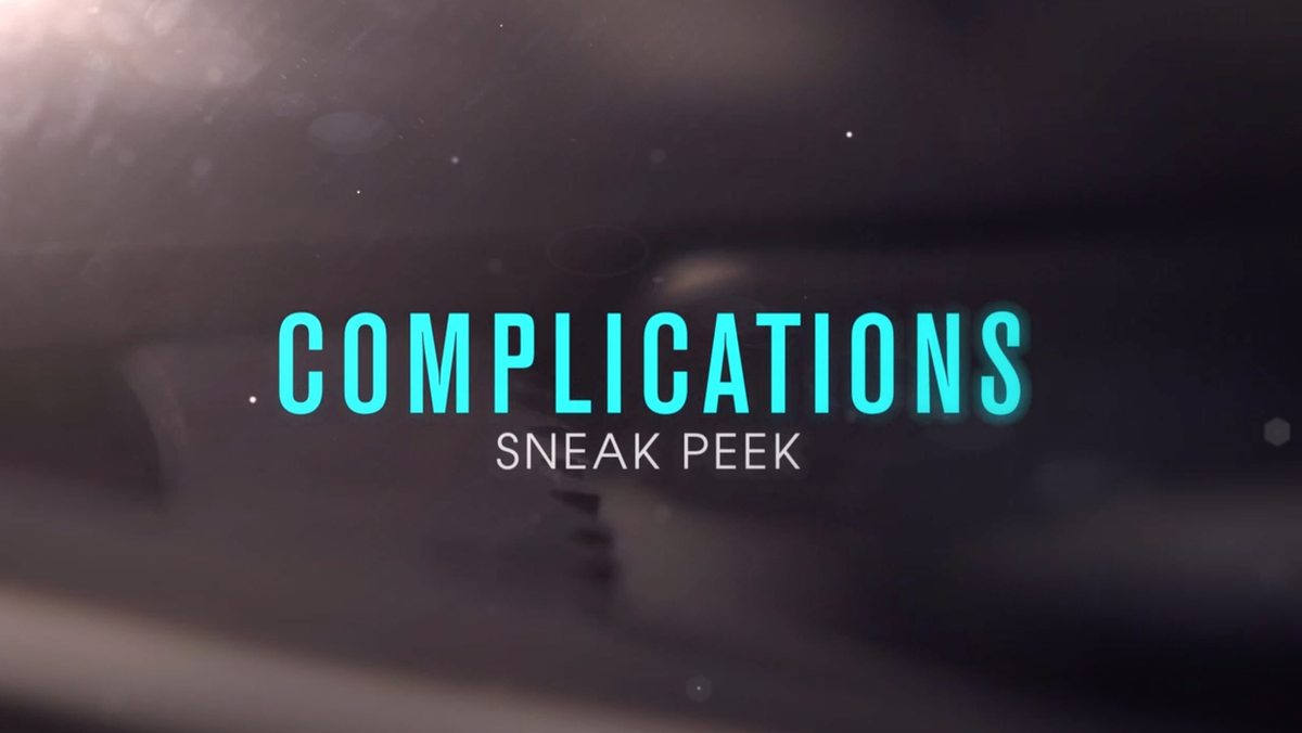 Get a peek &amp; see the first 15 mins of #Complications now. See the Premiere, Thursday at 9/8c. usanet.tv/1GiXkCg
