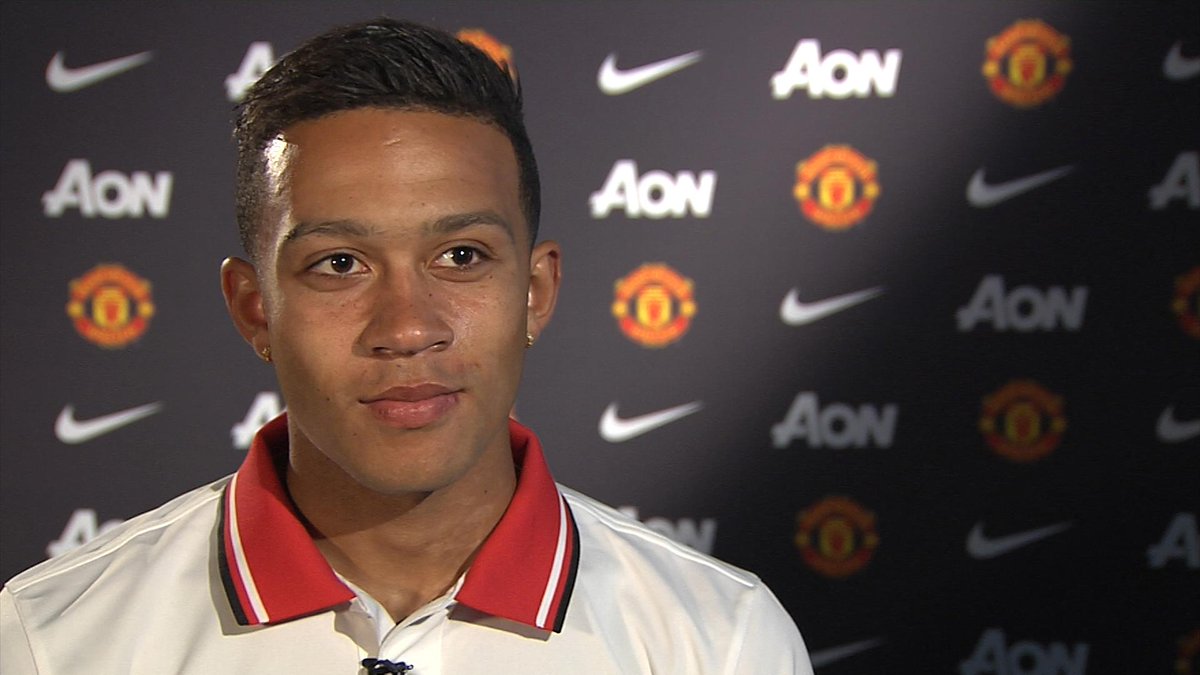 RedMancunian's tweet photo. [United] Memphis Depay: I can become a United great http://t.co/e4U4RMEyTl #MUFC http://t.co/ef99X8y342