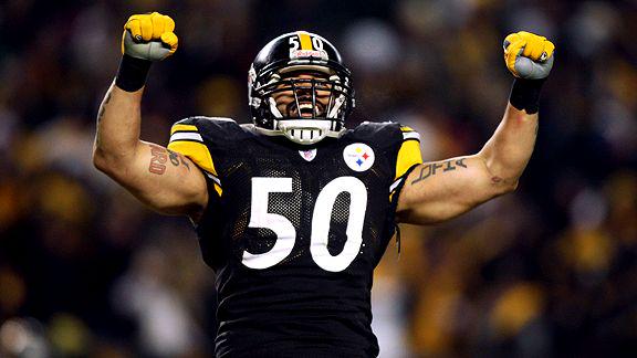 Happy 35th birthday to former linebacker Larry Foote. 