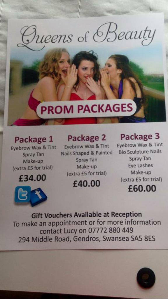 QueensOfBeauty1's tweet photo. 💗 Prom Packages!! 💗 http://t.co/MVtfVXnS7X