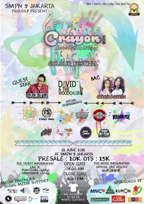 Selanjutnya!! Kita juga bakal tampil di pensi SMPN 9 <a href="/OSIS09JKT/">SMPN 9 JAKARTA</a> besok bareng band priuk juga nih <a href="/VellaroseID/">VELLAROSE #VLRS</a> dtg yaa