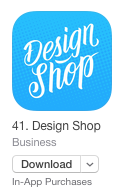 <a href="/DesignShopApp/">Design Shop</a> is #41 and climbing. If you know peeps who sell goods online, pass this along! #etsy #ebay #bigcartel