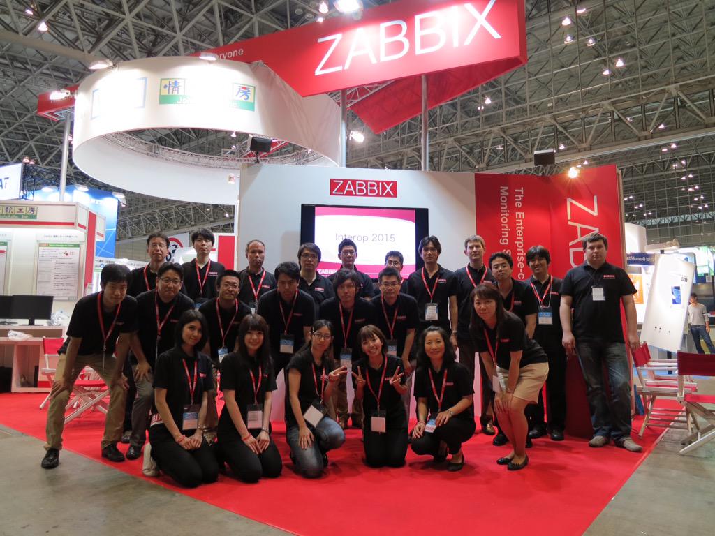 zabbix_jp's tweet photo. Interop Zabbixブースにご来場いただきありがとうございました!また来年もお会いしましょう! #interop15 #zabbix http://t.co/xkYon0O7Hw
