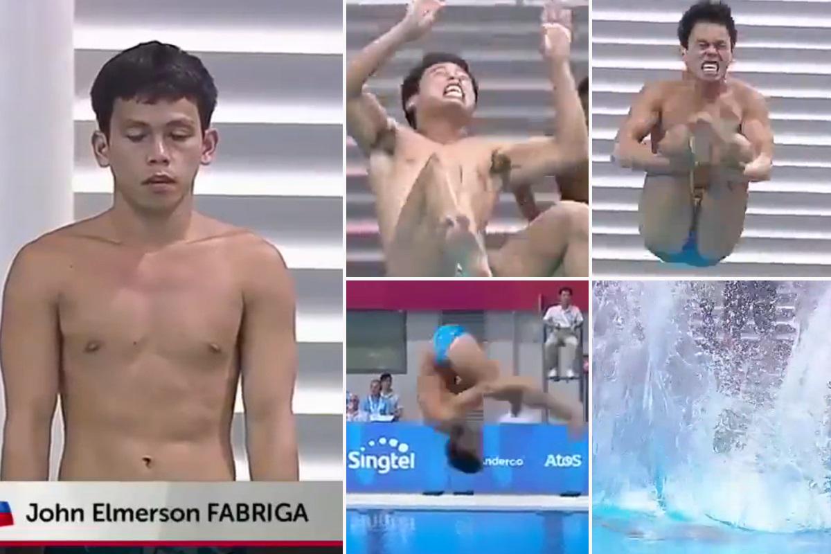 MirrorSport's tweet photo. Are these the WORST-EVER dives? Filipino divers go viral with horrendous performances http://t.co/CQaC6pnpju http://t.co/pUmXKDNZEX