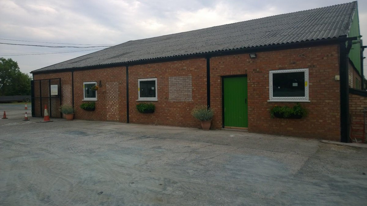 New training rooms and offices building works are proceeding slowly. Check out our new windows and window boxes