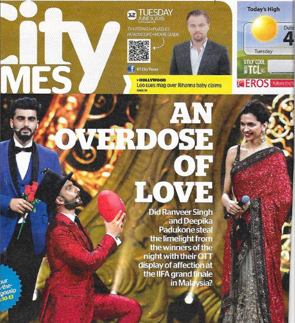 IIFA's tweet photo. The ultimate Bollywood award show coming soon @ColorsTV.
#IIFA2015
@Videocond2h @Maruti_Corp: S-Cross http://t.co/5aOcYFY9nt