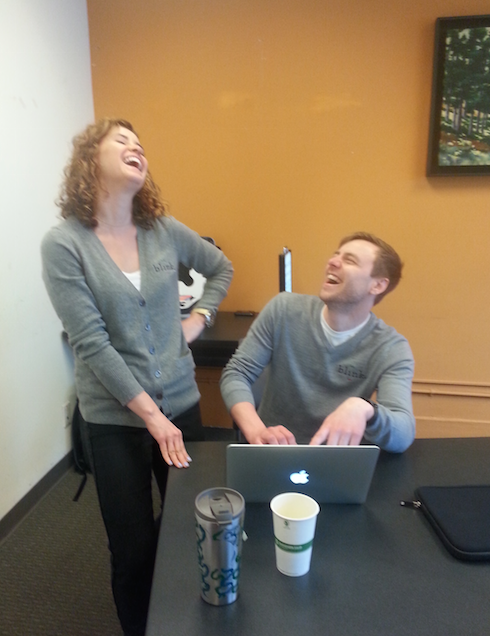 seeblinkgo's tweet photo. Our visioneers, Gisela and Greg, hanging out and getting ready to help you get your vision tested! Happy Friday :) http://t.co/1CP6P6rQD3