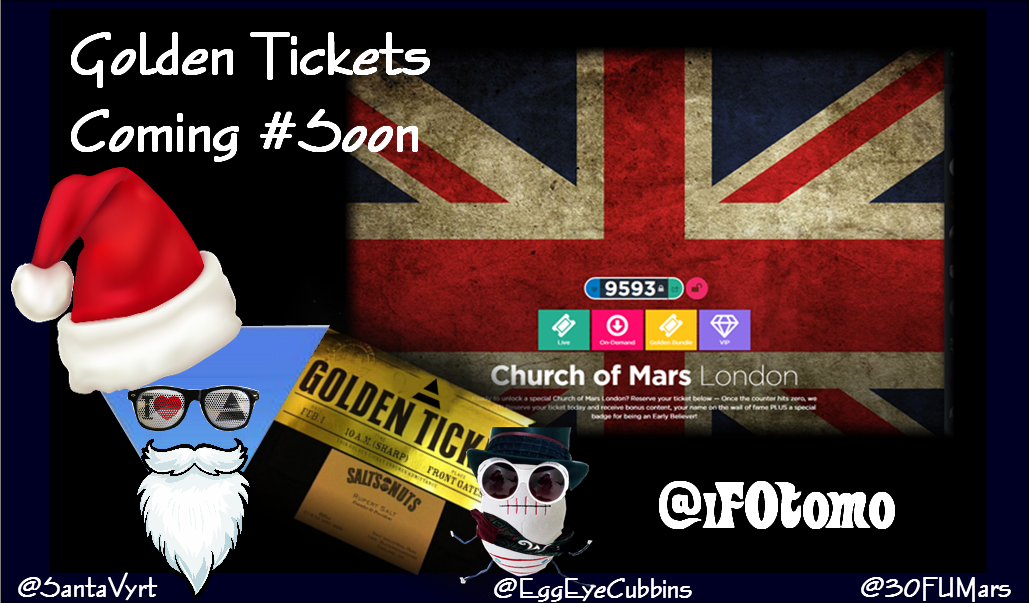 SantaVyRT's tweet photo. Santa is gonna hook up with @iFOTomo and get you kiddies some Golden Goodies!
#EggInLondon #vyrtesphere #Vyrt http://t.co/9kafnOlhXc