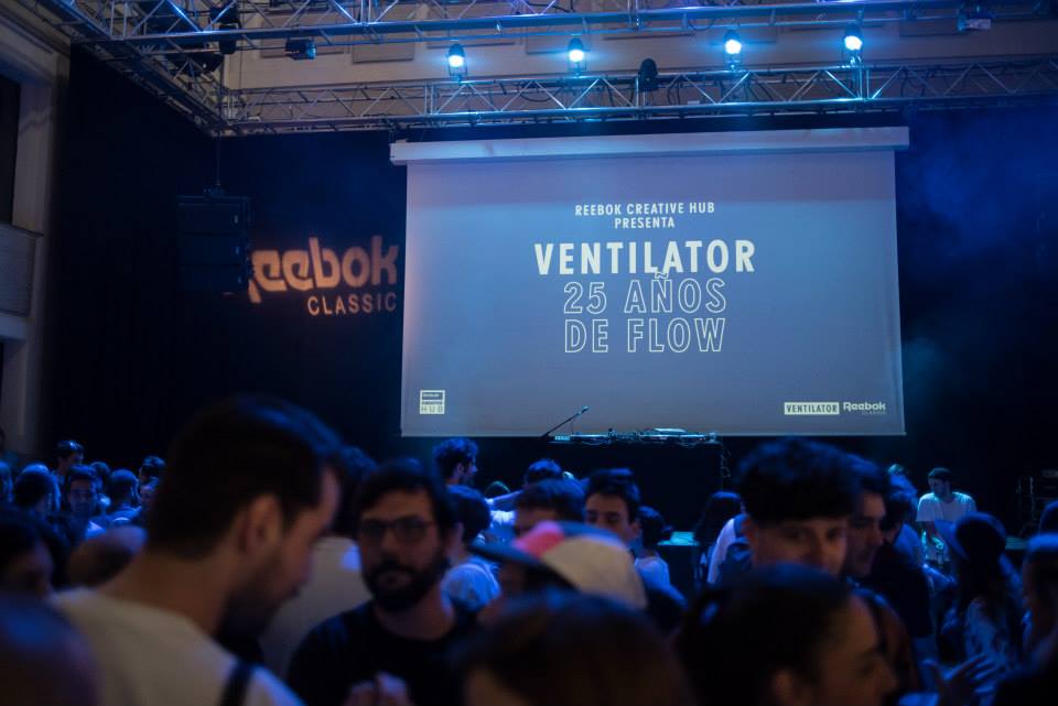 SAT_LTW's tweet photo. Fiesta ´Ventilator 25 años de Flow´ con @ReebokClassicES & @agz_oficial https://t.co/Syjj9T4Ly8 #ReebokCreativeHub http://t.co/Gl1yqrakJS