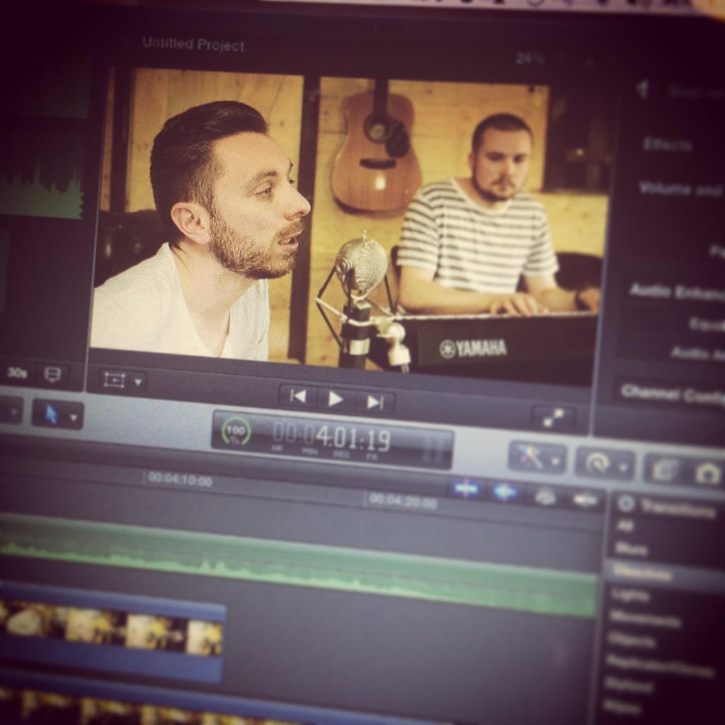 Our visitors from Belfast sounding great recording "Battles" by <a href="/stephen7m/">Stephen Mayes</a> - video will be online soon