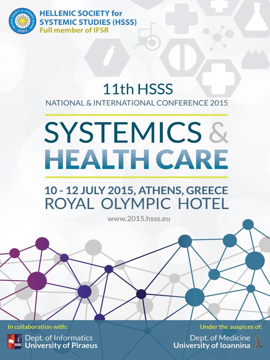 csapgr's tweet photo. The 11th National &amp; International HSSS #Conference "#Systemics and #Health #Care" is near. http://t.co/14Xxd5xwma http://t.co/IznnE1V7b3