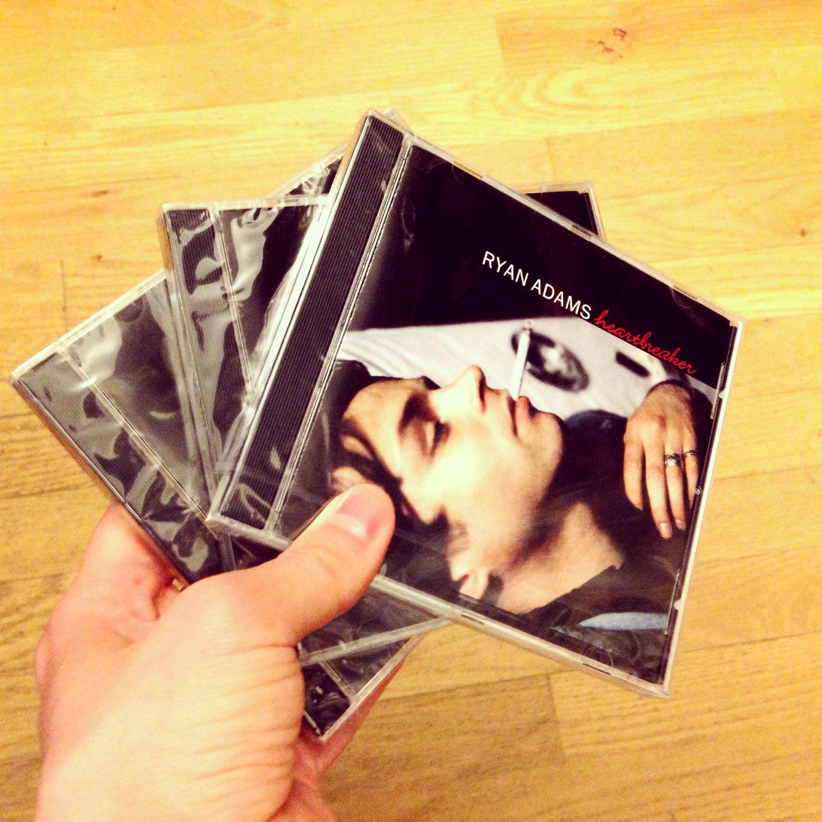 BSHQ's tweet photo. .@TheRyanAdams' 'Heartbreaker' is back in print! We have some CDs on hand courtesy of @PaxAm: https://t.co/K2U9ZDDK83 http://t.co/iO20tQiw87