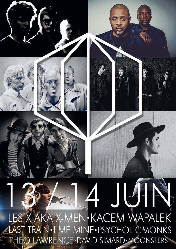 Les X, on vous donne RDV demain au festival La Canopée à Chatenay-Malabry. Toutes les infos sur notre page Facebook