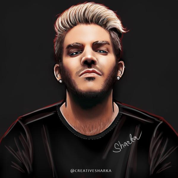 ladyoz84's tweet photo. NEW POST in ATop FanArt Gallery http://t.co/1DBz9vExEA There I Said It @adamlambert by Sharka Polak @creativesharka http://t.co/1d0wjHA7rh