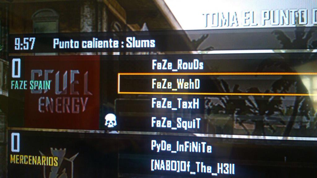 FaZe_SPAINyt's tweet photo. @GFuelEnergy Competitivo Bo2 #bo2 #faze5 http://t.co/0KhIioXZ6d