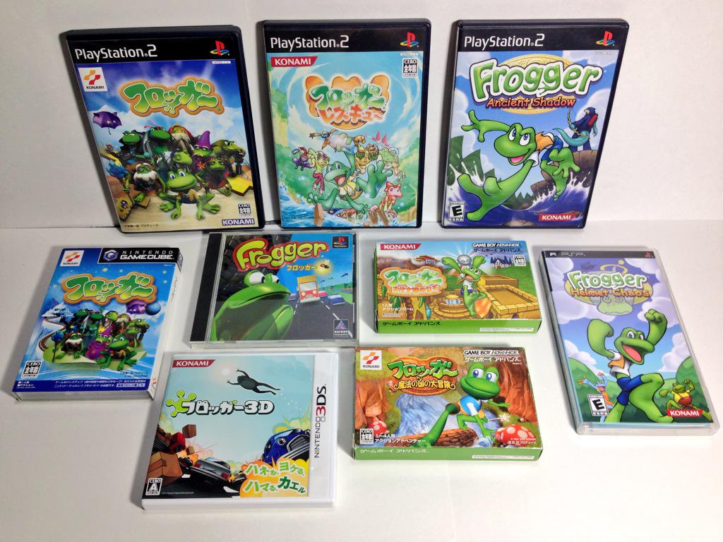 Colby コルビー 写真には一緒に並べちゃったけど Ps1版と 3dsの フロッガー3d とは ゲーム性は全くの別物 あれはあれで楽しいけど とりあえず 見かけたら一回遊んでみるといいんだなぁ Http T Co 60fhixddom Twitter