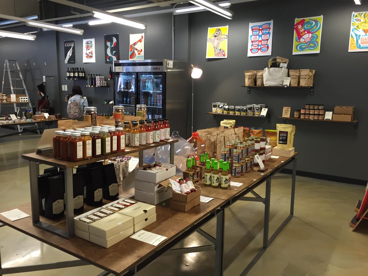 BuiltOregon's tweet photo. Come to our #makers event on 6/16 at @MadeHerePDX &amp; check out all this #pdx made food &amp; drink http://t.co/w5fXLPWgEg http://t.co/4Ii2s6SLYm