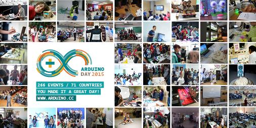 arduino's tweet image. Download the poster of #Arduino Day 2015  and spot yourself in it! #ArduinoD15 bit.ly/1KLmGfe
