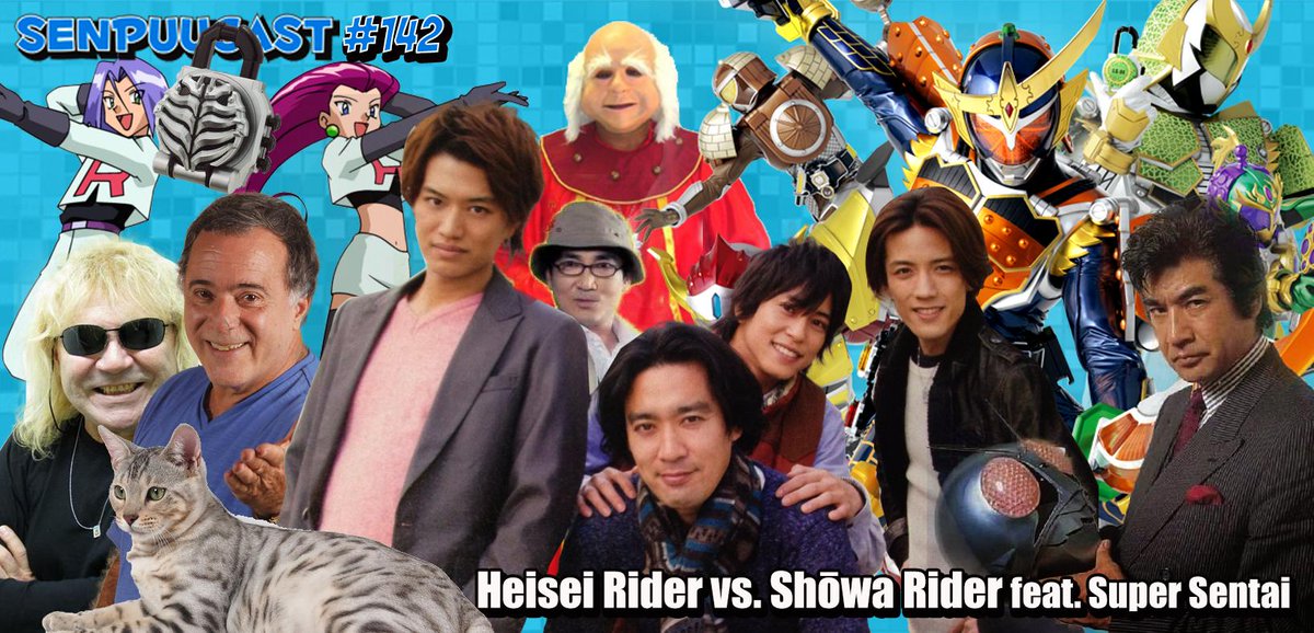 senpuucast's tweet photo. Showa Riders + Heisei Riders + uma pitada de Super Sentai dá coisa boa? Saiba nossa opinião: http://t.co/vSG8FNcBp2 http://t.co/4djx2F4bTS