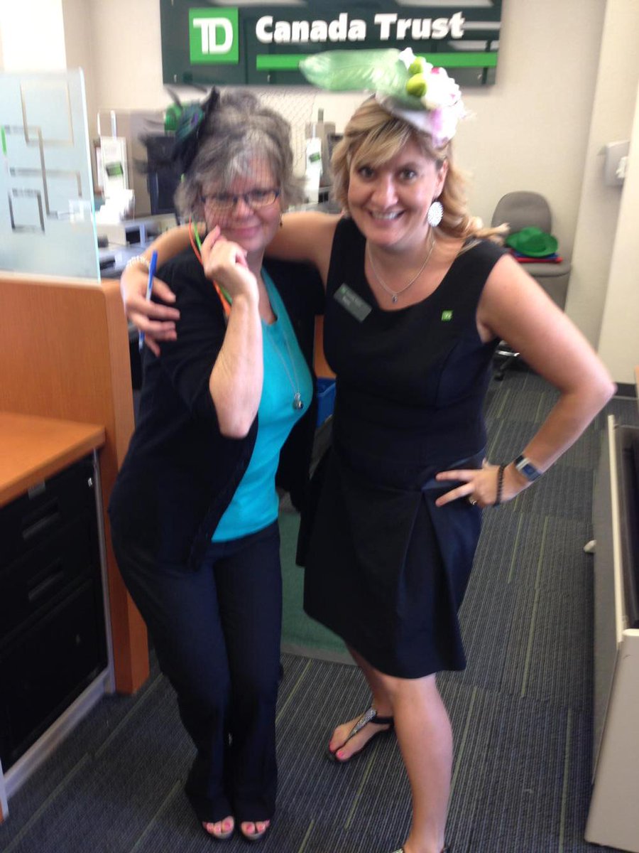 LindaMoss_TD's tweet photo. #7912 #belegendaryprairieforum. Change of hats during the day - more fun
@BrianGervais_TD @LyleC_TD @AnthonyYu_TD http://t.co/s15wZih5DG