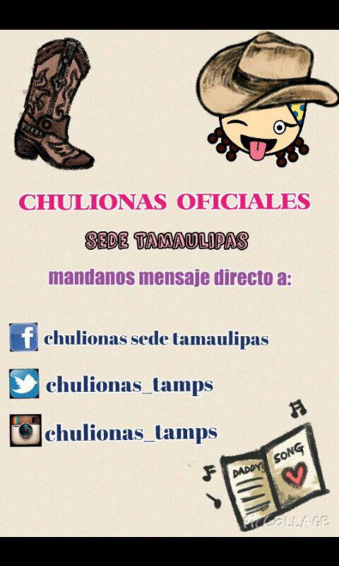 chulionas's tweet photo. ¿Te encanta #JulionAlvarez? ¿Que esperas para ser #chuliona? 💙😉 ¡Contáctanos! 👇 http://t.co/4HR9StX9g8