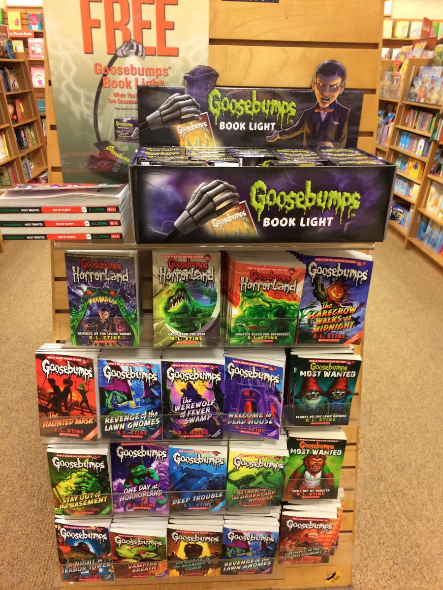 R.L. Stine on Twitter "Do you have your free Goosebumps book light
