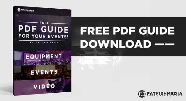FatFishMedia's tweet image. If you havent download the Free PDF Guide for your events, download it now! #EventPlanning #AV tinyurl.com/pgcfk8u