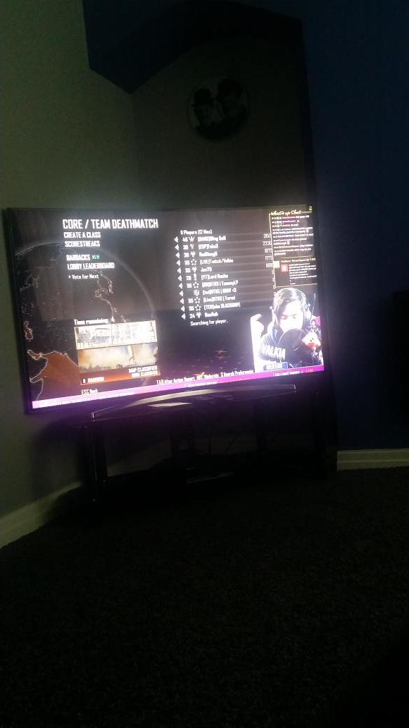 lestkillbob's tweet photo. @MarkPurdy1337 watching you on 65 inch of pure awsomness http://t.co/1gwlj0bBNR
