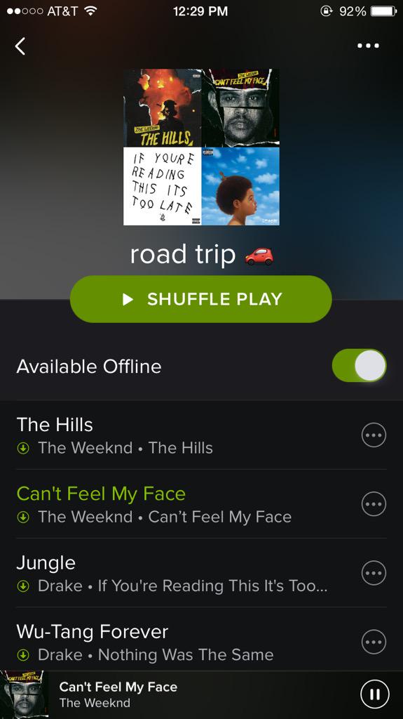 Mariannem0rante's tweet photo. Carson made me a playlist for my 14 hr road trip π #HeLuvMe http://t.co/Mmd9YBJTQT
