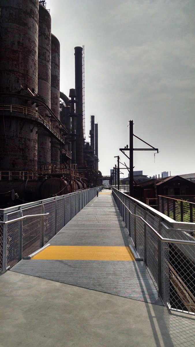 LehighValleyPA's tweet image. The Hoover-Mason Trestle at @SteelStacks will open on June 25. Park hours will be 8 a.m. to 8 p.m.