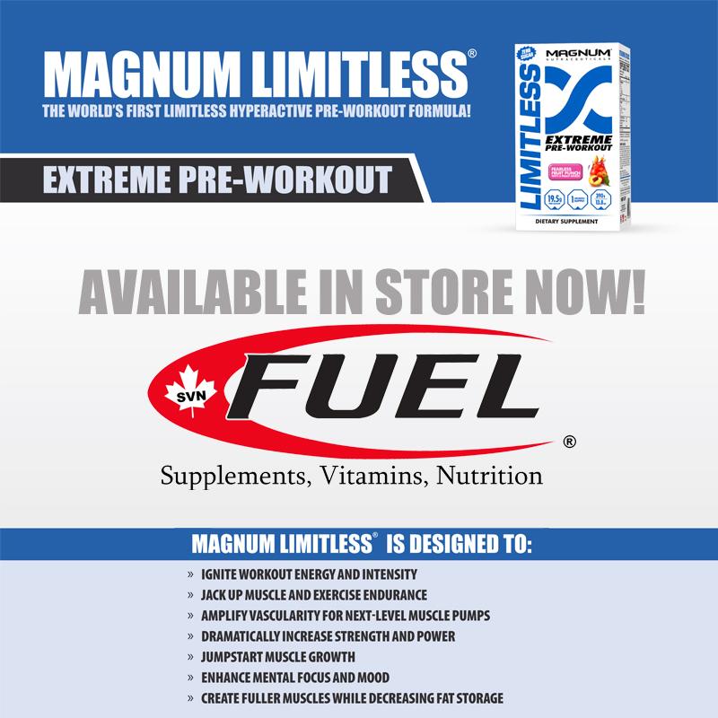 fuelmapleridge's tweet photo. @HardMagnum #Limitless has arrived in our store! #preworkout #extremefocus #supplements http://t.co/g6wAB1Biti