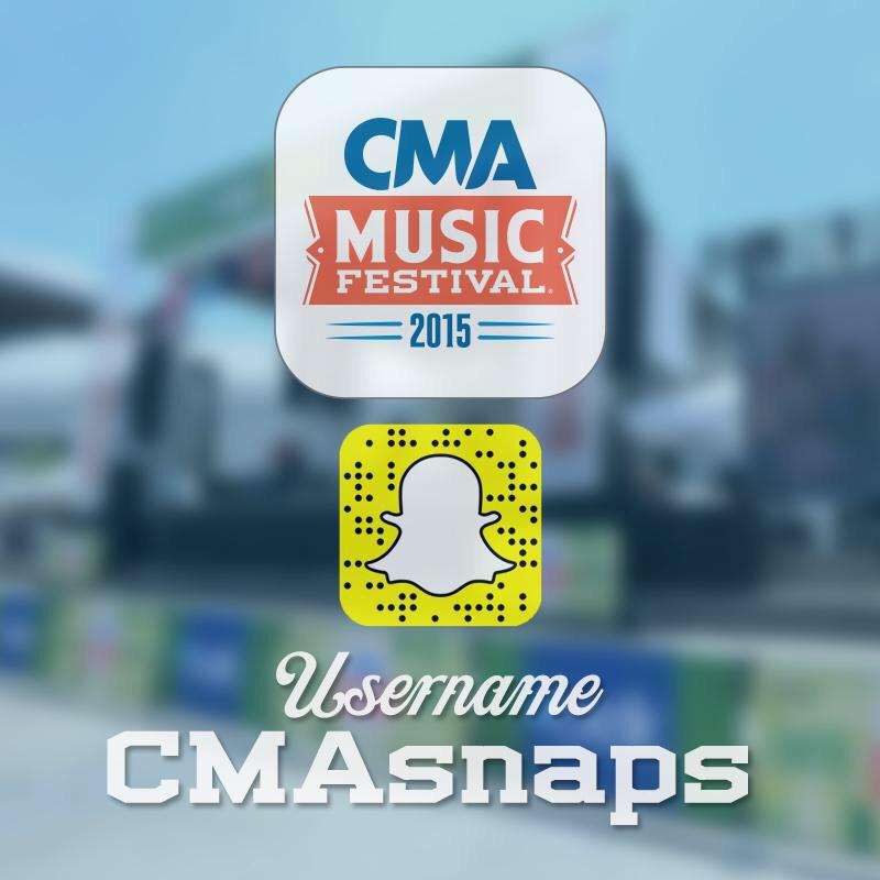 CountryMusic's tweet photo. The #CMAfest @Snapchat feed is LIVE! Keep checking and posting for exclusive content and add us: CMAsnaps. 👻 http://t.co/h0Q53a1Apj