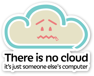 ryancfay's tweet photo. Best sticker I've ever seen... do want! #dacloud #CIO http://t.co/uD1YWhu3x5