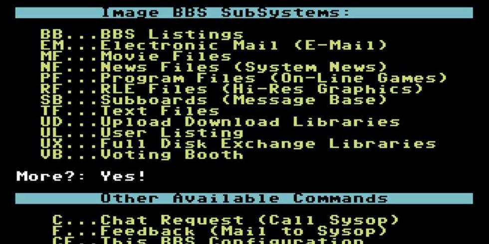 Here's your weekend watch: an extensive history of the BBS, the internet before the internet popme.ch/6014B6jsy