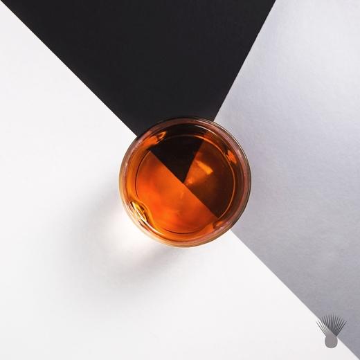 Angle toward originality with our Velvet Underground: 2 oz Corzo Silver,
1 oz Noilly Prat Ambré.