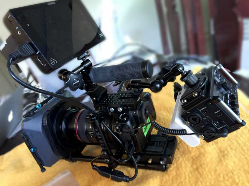 jeffkirkland's tweet photo. My new GH4 camera rig is taking shape thanks in no small part to the brilliant parts from @SmallRigs &amp; @coollcd http://t.co/5IDhRia1es